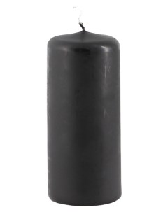 Свеча пеньковая 50x115 мм черная Омский свечной