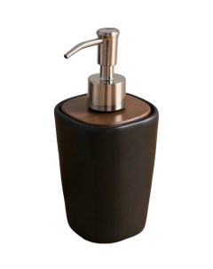 Дозатор для жидкого мыла 6563444 черный 8х17 см Coincasa