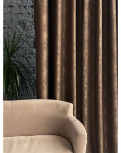 Шторы Мрамор 300x260 Brown 2 шт About home