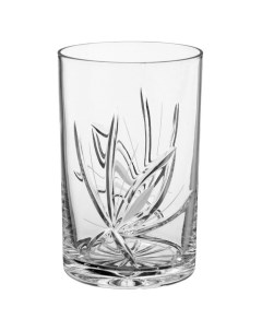 Хрустальный стакан для подстаканника Цветок Неман 250 мл Стеклозавод неман