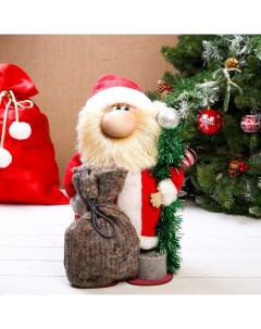 Сувенир Дед Мороз с мешком 45 см Sima-land