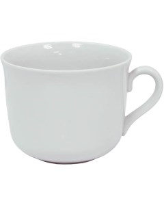 Чашка чайная Дулево Ностальгия Белая 450мл фарфор Дулевский фарфор