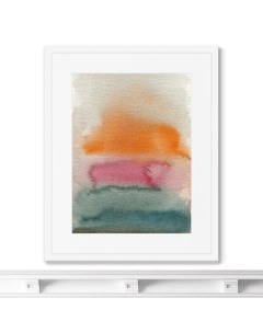 Репродукция картины в раме Sunset over the sea Размер картины 42х52см Картины в квартиру