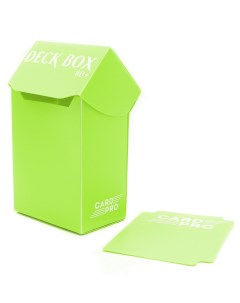 Набор из 5 пластиковых коробочек card pro зелёная 80 карт Blackfire