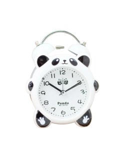 Часы будильник Panda white 13 7x10 7x4 8 см Ilikegift