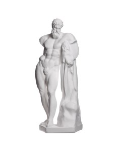 Гипсовая фигура статуя Геракла 27 5 х 27 5 х 74 см Мастерская «экорше»