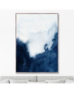 Репродукция картины на холсте Big wave splash Размер картины 75х105см Картины в квартиру
