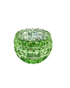 Пластиковый прозрачный салатник 45430 00116052 зеленый 8х7 см Ripoma
