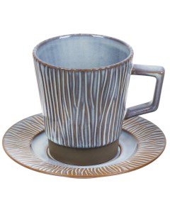 Набор чайный керамика 2 предмета на 1 персону 300 мл Адриатика Y4 5392 Nobrand