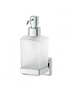Дозатор для жидкого мыла Hagel 9933A матовое стекло хром Artwelle