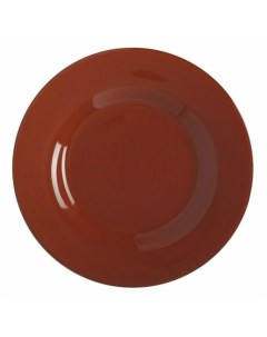 Тарелка обеденная Портофино терракотовая 28 см Casa domani