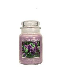 Ароматическая свеча Spring Lilac большая Village candle