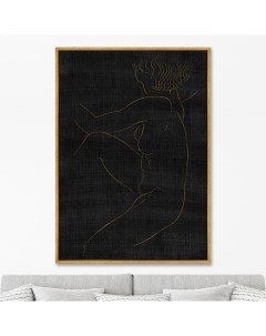 Репродукция картины на холсте Twenty five nudes Pl 02 1930г 75х105см Картины в квартиру
