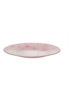 Тарелка десертная Pink City 19 5 см розовая Pasabahce