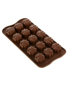 Силиконовая форма для шоколада желе и льда 04124650 15 ячеек Ripoma