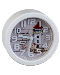 Часы PF TC 013 Quartz часы будильник PF TC 013 круглые диам 10 5 см маяк Perfeo