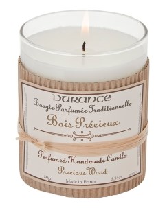 Ароматическая свеча Perfumed Handmade Candle Precius Wood 180г Durance