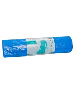 Мешок пакет для мусора в рулоне Синий 120л 50шт AL 811692В Almin