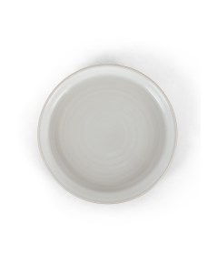 Тарелка 5111129 16 см бело коричневый Coincasa