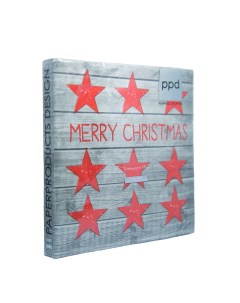 Салфетки бумажные XMAS GROUP Рождественские звезды Paperproducts design