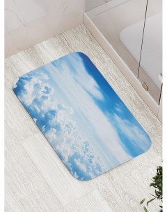 Коврик Небесный гребень для ванной сауны бассейна 77х52 см Joyarty