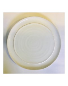Тарелка обеденная White Seafoam 27см 165W Ceramiche noi