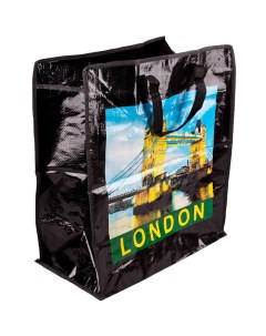 Хозяйственная сумка с рисунком Города 107204 50х55х25 см Ripoma