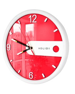 Настенные часы Concept red SP1 red Volidi