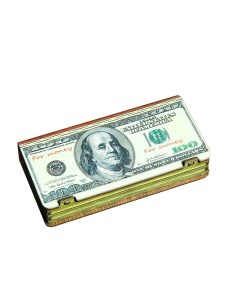 Шкатулка доллар для денег и украшений Tina bolotina