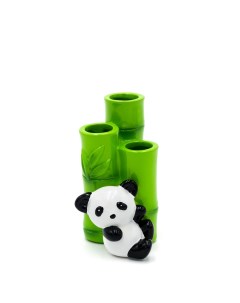 Стакан для зубных щеток для зубной щетки Panda цветной Ridder