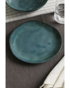 Тарелка десертная 20 см бирюзовый керамика ND102203132 Tognana