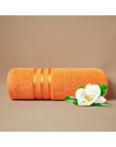Полотенце банное Гармоника Цвет Оранжевый 70х130 см 10 шт Doome