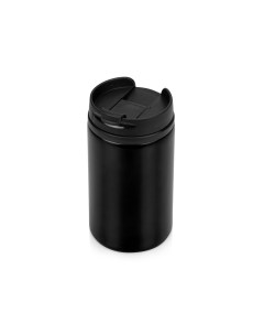 Термокружка Jar из нержавеющей стали на 250 мл с плотной крышкой черный Oasis