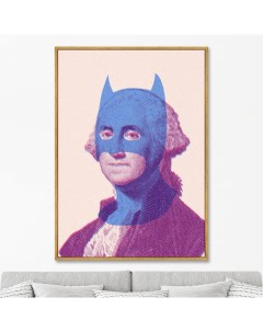 Репродукция картины на холсте The Bat One 2022г 75х105см Картины в квартиру