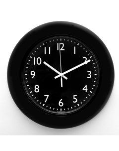 Часы Часы настенны серия Классика d 30 см черные Troyka