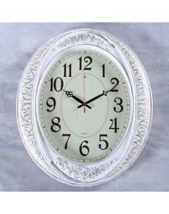 Часы настенные серия Интерьер Самвана плавный ход 63 5 х 53 5 см Рубин