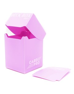 Набор из 5 пластиковых коробочек card pro розовая 100 карт Blackfire