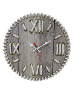 Часы настенные Дуб Пиренеи 38 круг веревка Art.1967