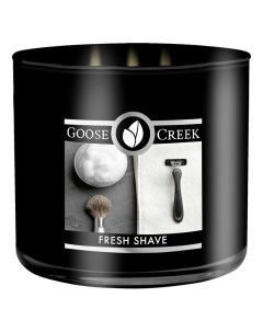 Ароматическая свеча Fresh Shave Свежее бритье 411г Goose creek
