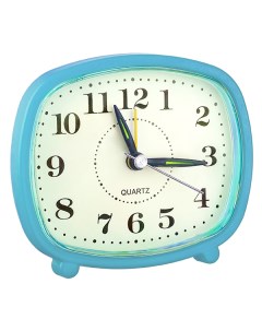Часы PF TC 005 Quartz часы будильник PF TC 005 прямоугольные 10x8 5 см синие Perfeo