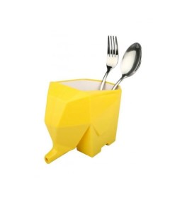 Органайзер для столовых приборов в форме слоника Kitchen Drain device Жёлтый Markethot