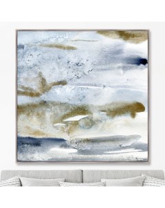 Репродукция картины на холсте Ocean after a thunderstorm Размер картины 105х105см Картины в квартиру