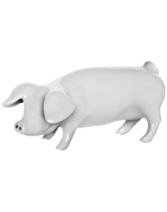 Фигурка 4 х 9 5 см Свинка Без декора 158800 Leander