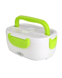 Ланч бокс электрический с подогревом Electric Lunch Box зеленый Nobrand