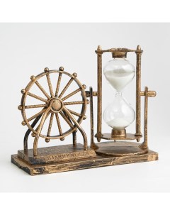 Песочные часы Мемориал сувенирные 15 х 12 5 х 6 5 см Nobrand