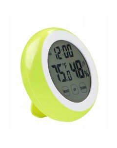 Термометр гигрометр с часами и будильником сенсорный 4653 1 2emarket