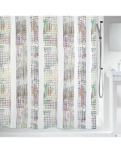 Штора декоративная для ванной комнаты Analog Multicolor tex 180X200 Spirella