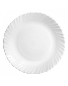 Тарелка плоская Classigue White 250мм 6шт La opala