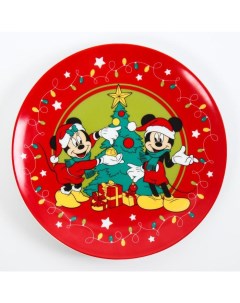 Тарелка 20 см Happy New Year Микки Маус и его друзья Disney