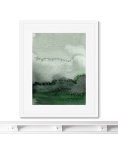 Репродукция картины в раме Cloud over the hills Размер картины 42х52см Картины в квартиру
